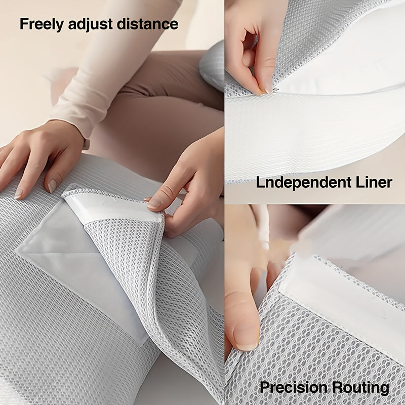 Bela Adjustable Pregnancy Pillow | Ergonomic Support for Side Sleepers