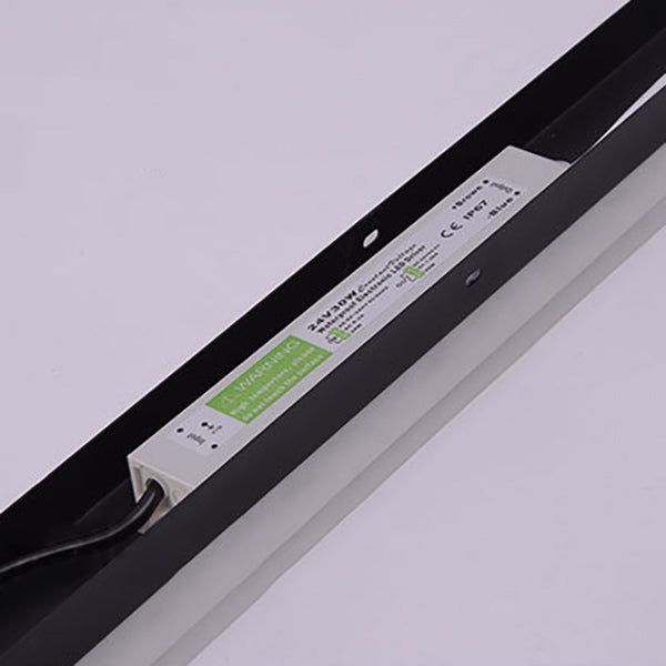 Stylish Elongated LED Acrylic Outdoor Wall Light - Waterproof and Minimalist Design