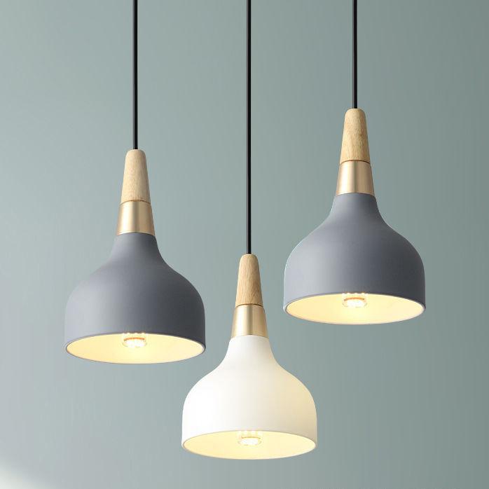 Contemporary Macaron Disc 1-Light Pendant Lamp