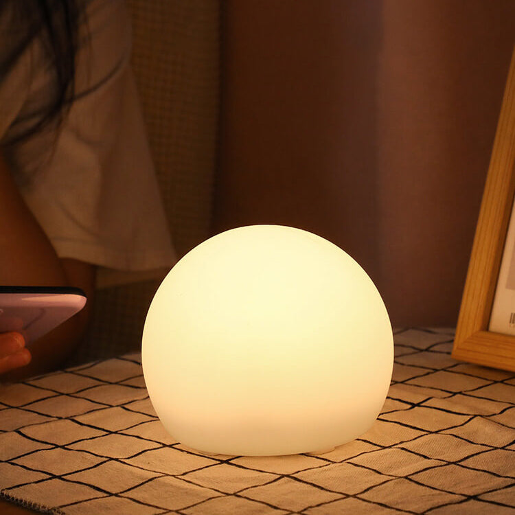 Artistic Geometric Battery-Powered Remote Control Night Light Table Lamp