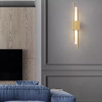 Contemporary Minimalist Iron and Acrylic LED Wall Sconce Lamp for Bedroom