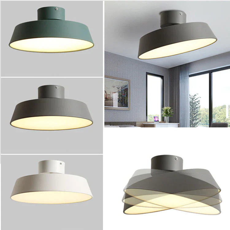 Avenae - Simple Round Nordic LED Ceiling Light