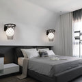 Contemporary Art Deco Kids' Iron and Glass Basketball Hoop Wall Sconce Lamp - 1-Light Design for Bedroom