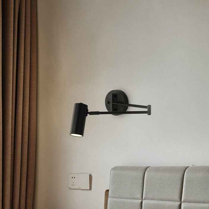 Nordic Minimalist Telescopic Folding Long Pole Wall Sconce Lamp with 1 Light
