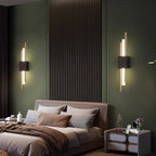 Contemporary Minimalist Iron and Acrylic LED Wall Sconce Lamp for Bedroom