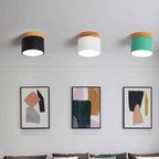 Solid Color Scandinavian Macaroon LED Flush Mount Ceiling Light