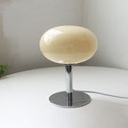 Nordic Vintage Round Glass Table Lamp 1-Light