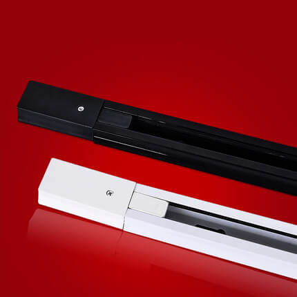 Versatile LED Track Lighting Rail Accessories for Multi-Adaptation