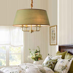 Classic European Vintage 4-Light Iron Pendant Lamp