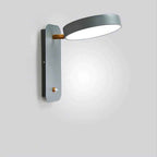 Nordic Minimalist Round Rotatable LED Wall Sconce for Reading