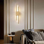 Contemporary Minimalist Iron and Acrylic LED Wall Sconce Lamp for Bedroom