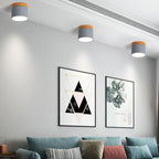 Solid Color Scandinavian Macaroon LED Flush Mount Ceiling Light