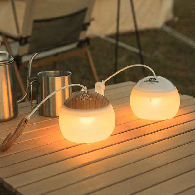 Contemporary Minimalist USB Rechargeable LED Camping Tent Light for Outdoor Use