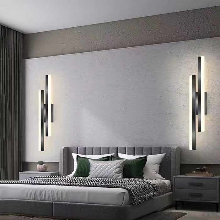 Contemporary Minimalist Iron and Acrylic LED Wall Sconce