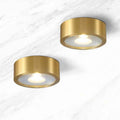 Nordic Style Ultra-Thin All-Copper LED Flush Mount Light