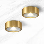 Nordic Style Ultra-Thin All-Copper LED Flush Mount Light