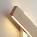 Luma LED Wandlamp | Draaibaar Houten Ontwerp, Warm Licht