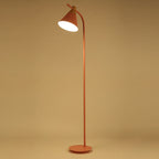Nordic Inspired Macaron Cone Shade Single-Light Floor Lamp