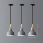Modern Macaron Disc Pendant 1-Light