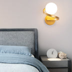 Bello Wall Light | Modern Dual LED Globe, Soft Ambient Illumination