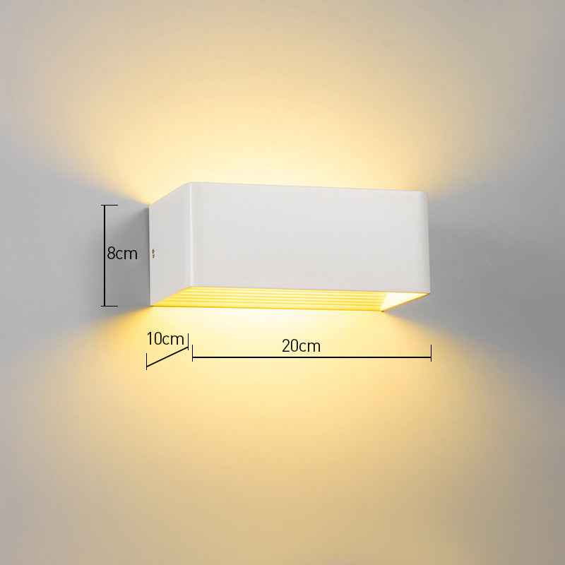 Bello LED Wandlamp | Up & Down Verlichting, Metaal & Acryl