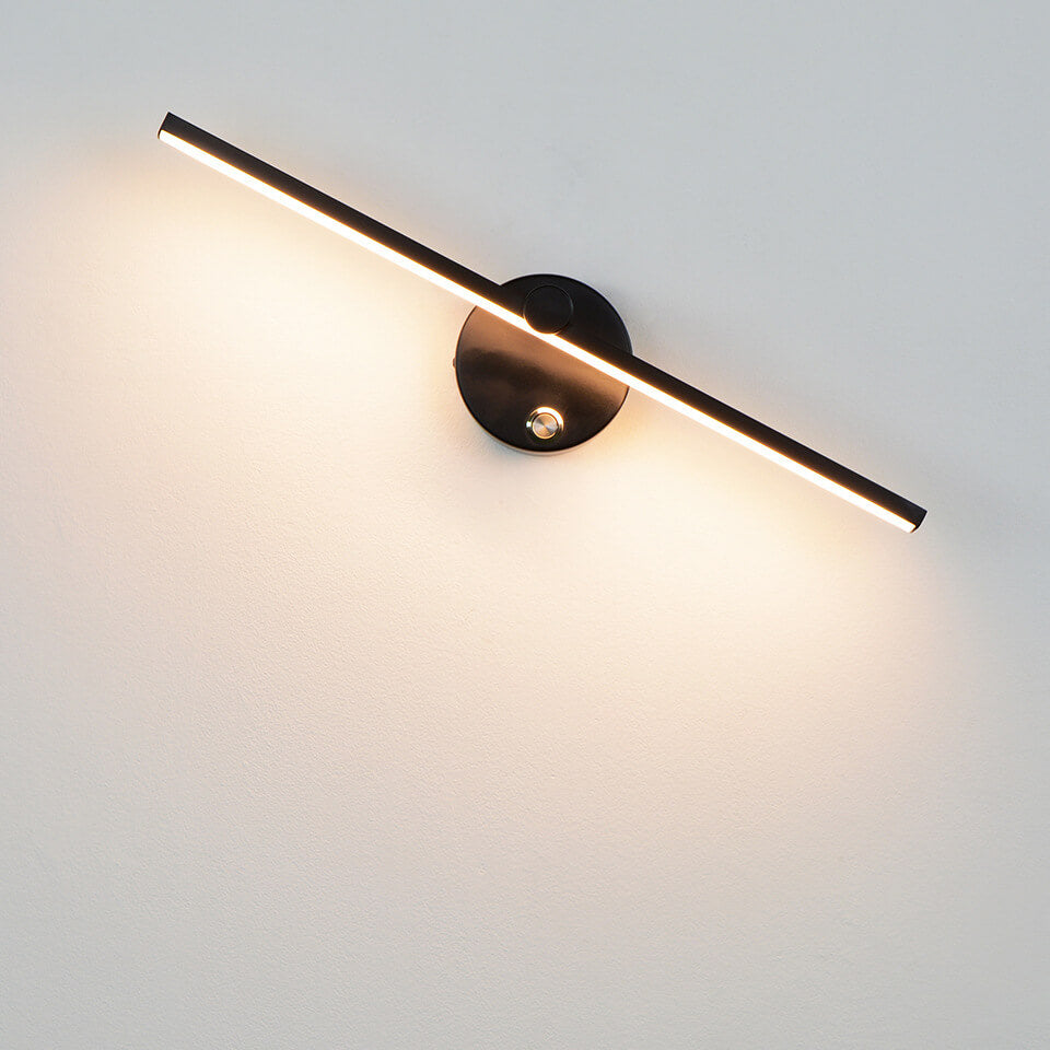 Nordic Minimalist Long Bar LED Wall Light | 1-Light