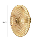 Bello Glass Wall Sconce | Striped Design, Warm Ambient Lighting