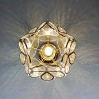 Bela Ceiling Lamp | Floral Design, Warm Light Reflection