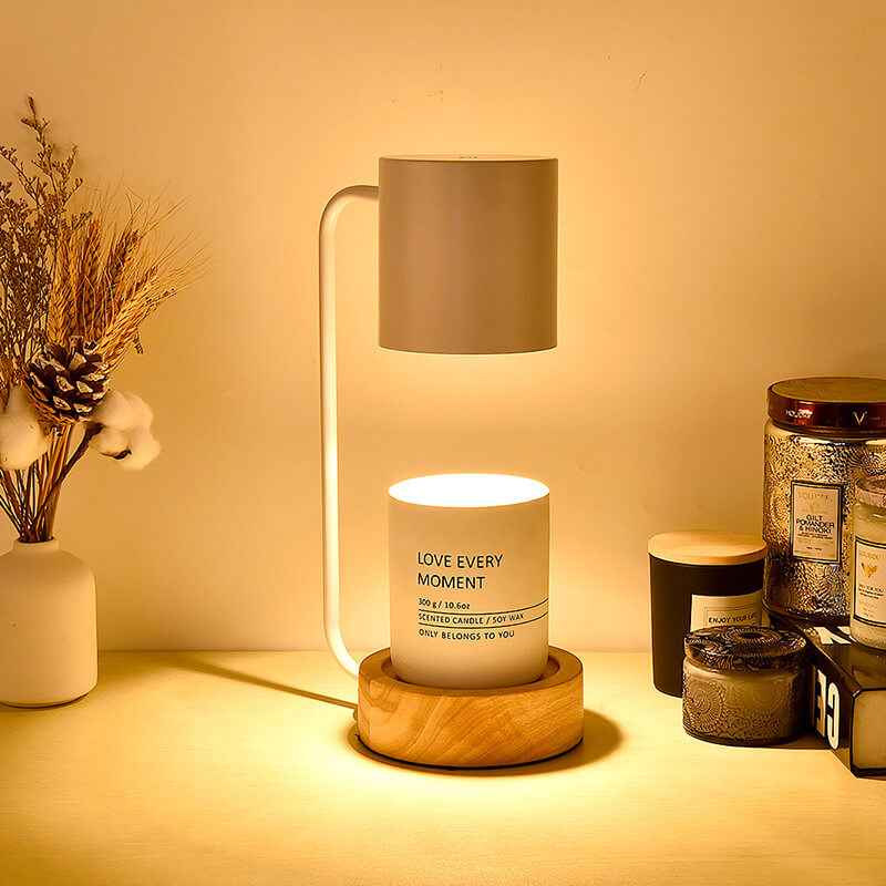 Bento Table Lamp | Japanese Minimalist Wood & Metal Design