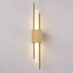 Contemporary Minimalist Iron and Acrylic LED Wall Sconce Lamp for Bedroom