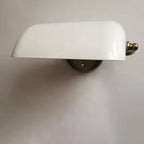 Retro Glass and Iron Round 1-Light Zipper Wall Sconce
