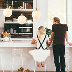 Scandinavian Minimalist White Orb Single Pendant Light