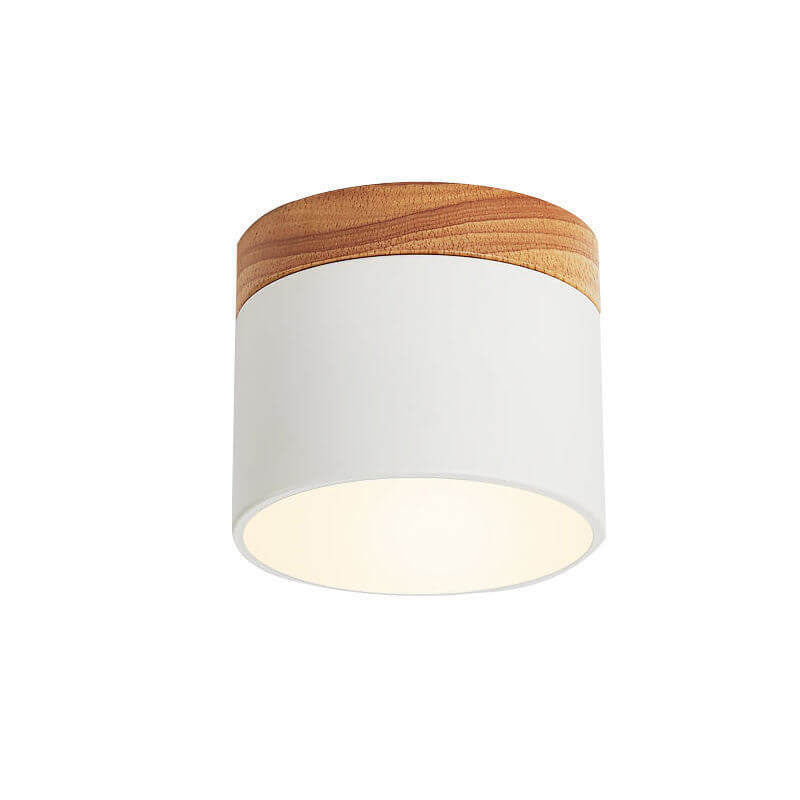 Solid Color Scandinavian Macaroon LED Flush Mount Ceiling Light