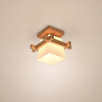 Juno Plafondlamp | Japans Minimalistisch Design, Houten Details