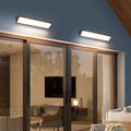 Contemporary Minimalist Waterproof LED Wall Sconce Lamp in Aluminum and Acrylic for Indoor/Outdoor Use