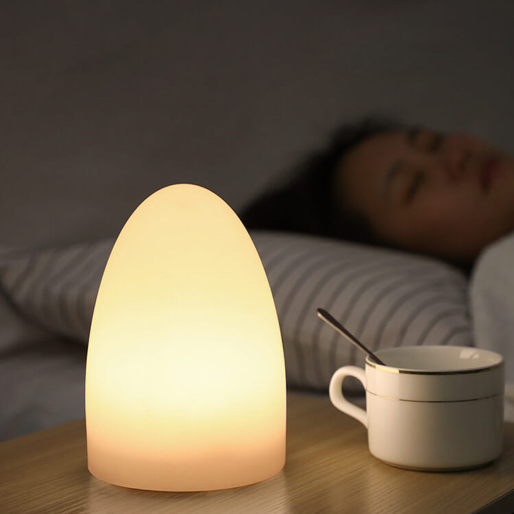 Artistic Geometric Battery-Powered Remote Control Night Light Table Lamp