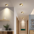 Nordic Style Ultra-Thin All-Copper LED Flush Mount Light