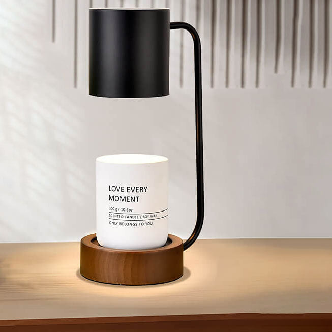 Bento Table Lamp | Japanese Minimalist Wood & Metal Design