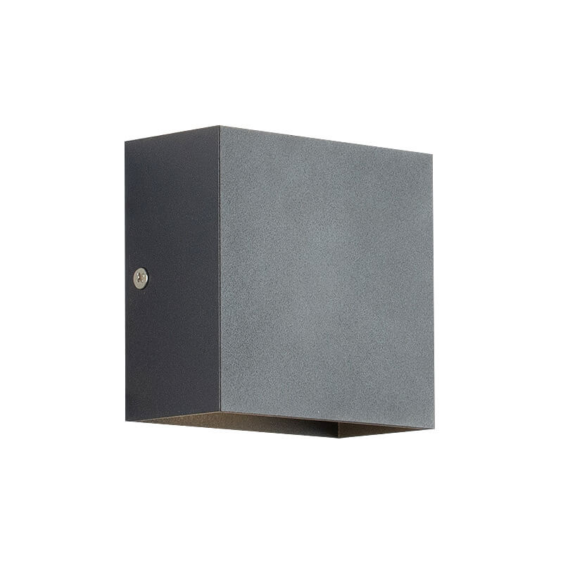 Sleek Minimalist Square Aluminum LED Wall Light