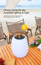 Waterproof Solar-Powered Portable LED Basket Light for Outdoor Decor
