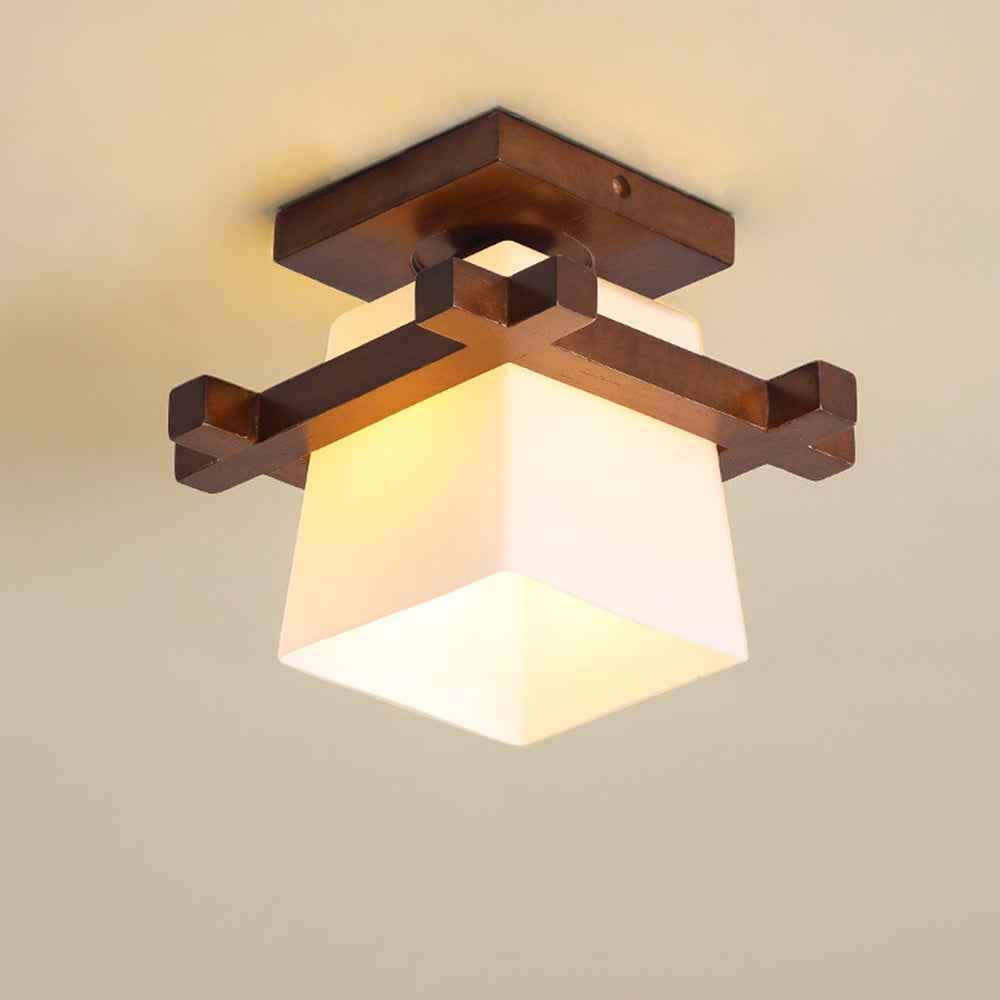 Juno Plafondlamp | Japans Minimalistisch Design, Houten Details