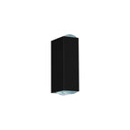 Contemporary Double-Headed LED Wall Sconce Lamp with Aluminum Lens for Outdoor Patios
