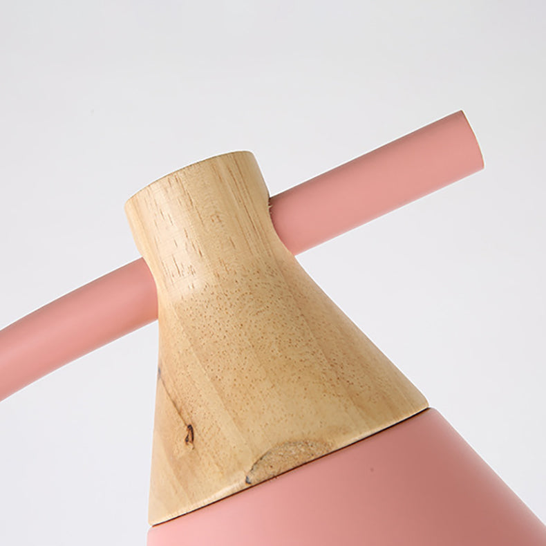 Nordic Inspired Macaron Cone Shade Single-Light Floor Lamp