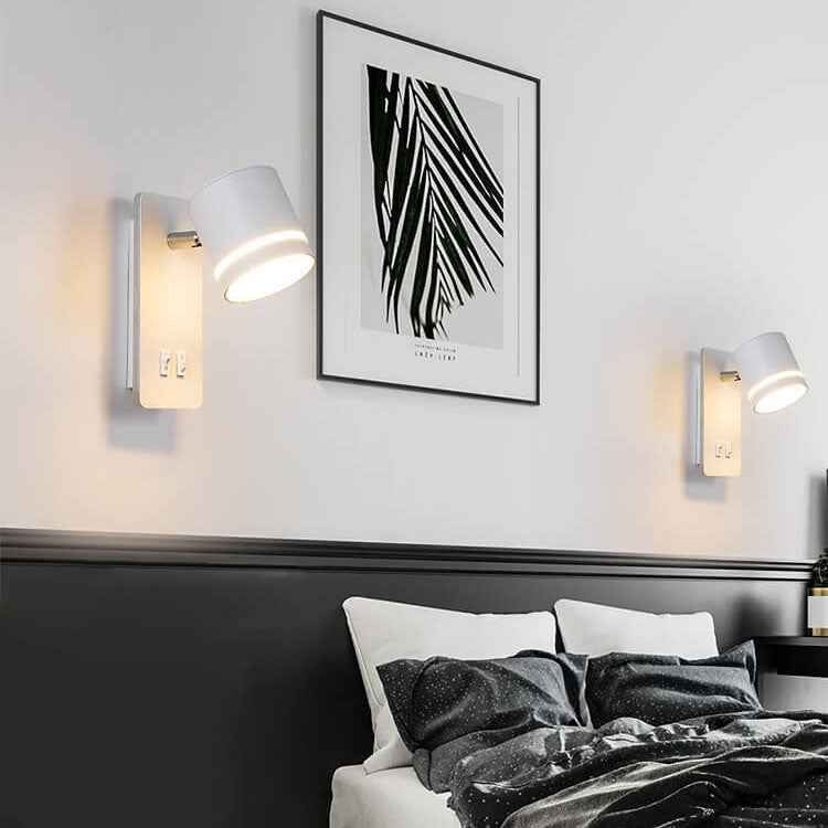 Rotatable LED Wall Sconce Lamp - Nordic Minimalist Square Spotlight