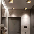 Nordic Style Ultra-Thin All-Copper LED Flush Mount Light