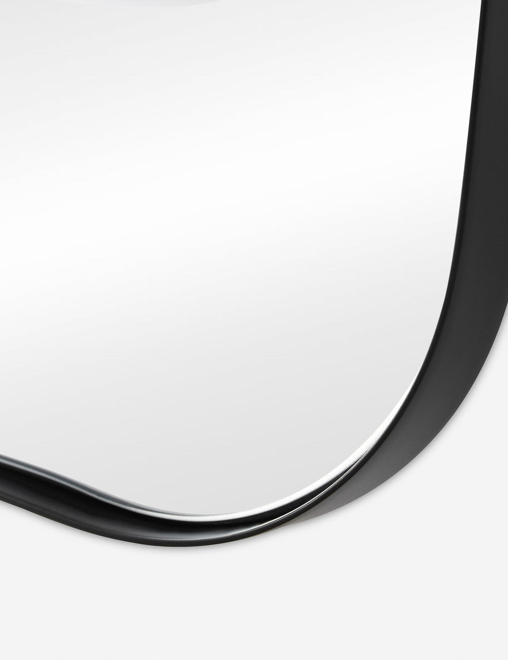 Cera Wall Mirror | Slim Brass-Finished Frame, Tapered Shape