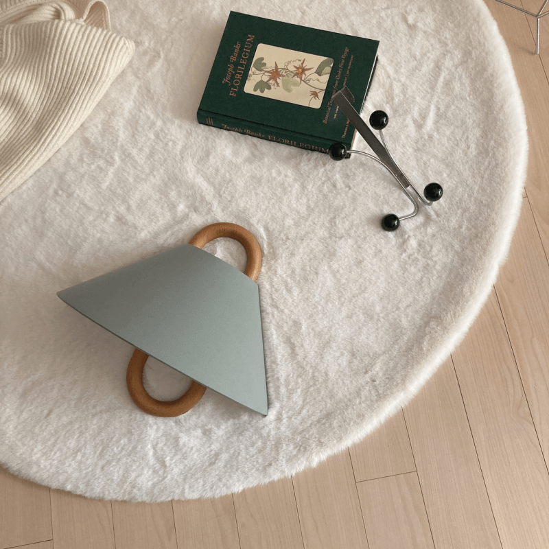 Bela Wall Sconce | Natural Beechwood, Soft Fabric Shade