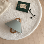 Bela Wall Sconce | Natural Beechwood, Soft Fabric Shade