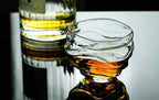 Bora Whisky Glass | Premium Crystal, Ocean Wave Design