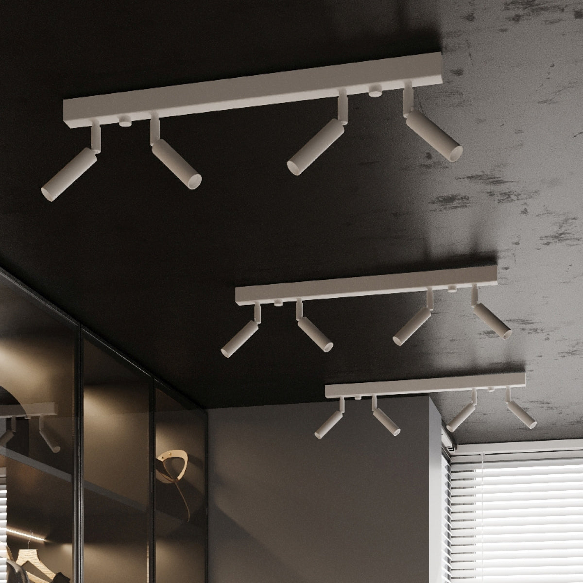 Aeriova - Rotatable White Ceiling Lamp
